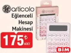 ARTİCOLO EĞLENCELİ HESAP MAKİNESİ fiyat ve kampanya bilgisi